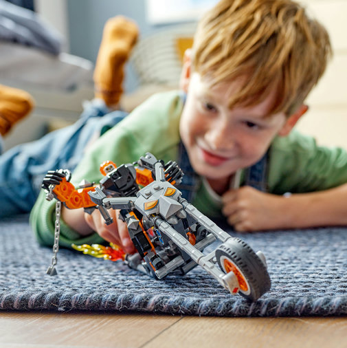 76245-lego-marvel-super-heroes-4 LEGO Marvel Super Heroes - Robot si motocicleta Ghost Rider 76245, 264 piese