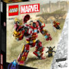LEGO Marvel Super Heroes - Hulkbuster: Batalia din Wakanda 76247, 385 piese
