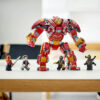 LEGO Marvel Super Heroes - Hulkbuster: Batalia din Wakanda 76247, 385 piese