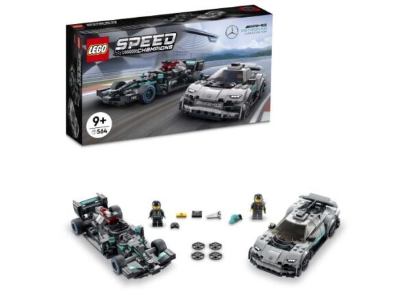 LEGO Speed Champions - Pachet Dublu Mercedes 76909, 564 piese
