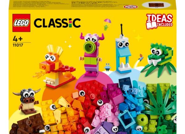 11017-lego-classic-1 LEGO Classic - Monstri Creativi 11017, 140 piese
