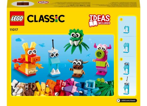 11017-lego-classic-2 LEGO Classic - Monstri Creativi 11017, 140 piese