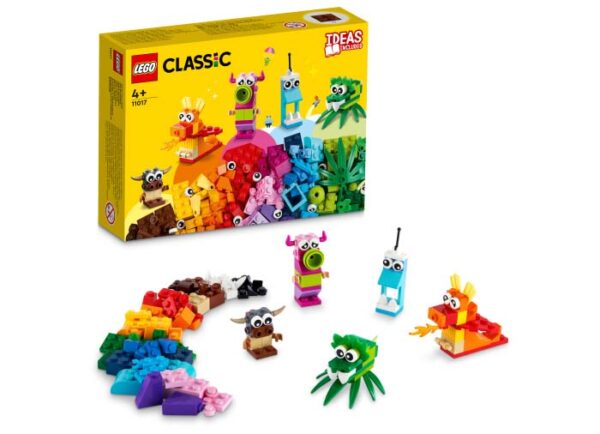 11017-lego-classic LEGO Classic - Monstri Creativi 11017, 140 piese