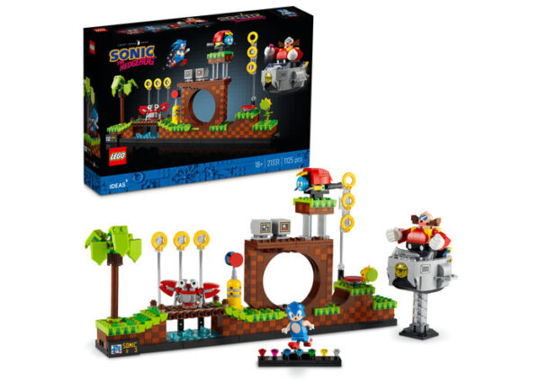 21331-lego-ideas LEGO Ideas - Ariciul Sonic: Zona Green Hills 21331, 1125 piese