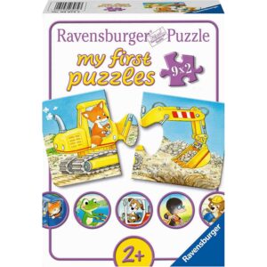 Puzzle Animale Muncitoare, 9X2 Piese - RVSPC03074