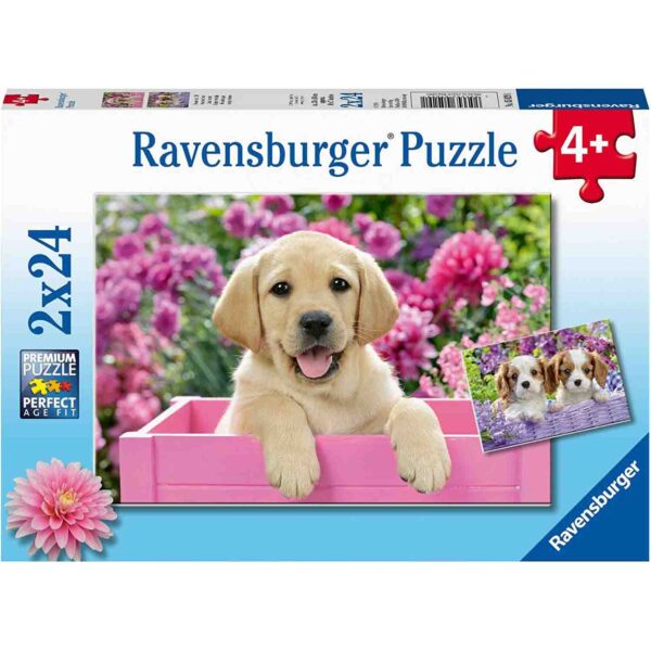Puzzle Catelusi, 2X24 Piese - RVSPC05029