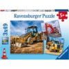 Puzzle Utilaje Constructii, 3X49 Piese - RVSPC05032