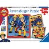 Puzzle Pompierul Sam, 3X49 Piese - RVSPC05077