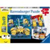 Puzzle Minions, 3X49 Piese - RVSPC05082
