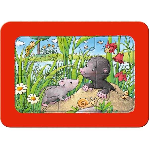 Puzzle Animale In Gradina, 3X6 Piese - RVSPC05138