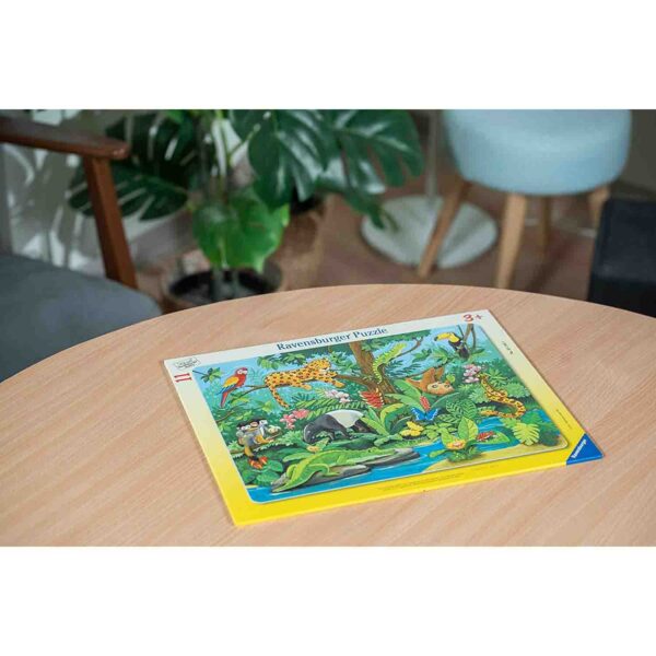 Puzzle Tip Rama Animale In Jungla, 11 Piese - RVSPC05140
