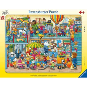 Puzzle Tip Rama Magazinul Cu Jucarii Al Animalelor, 35 Piese - RVSPC05664