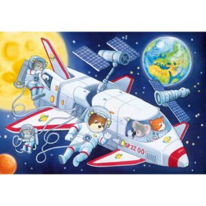 Puzzle Animale In Spatiu, 2X24 Piese - RVSPC05665