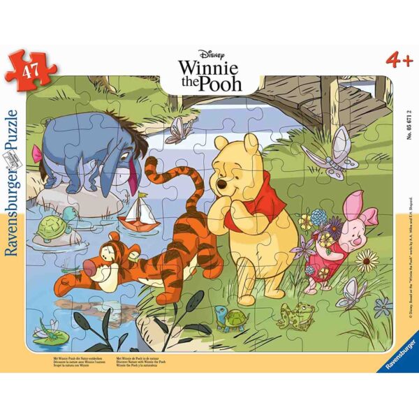 Puzzle Tip Rama Winnie The Pooh, 47 Piese - RVSPC05671