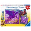 Puzzle Animale Mitice, 3X49 Piese - RVSPC05678