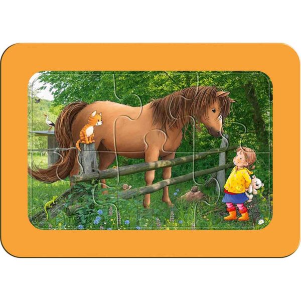 Puzzle Animale De La Ferma, 3X6 Piese - RVSPC05679