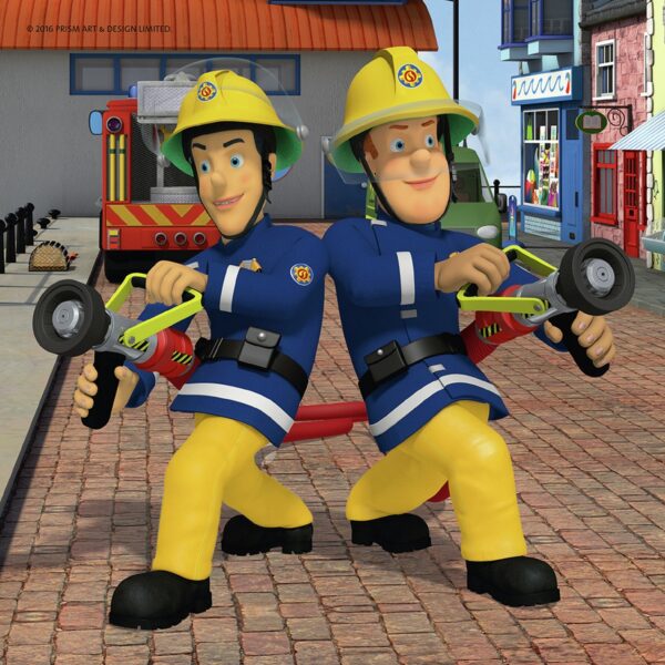 Puzzle + Joc Memory Pompierul Sam, 25/36/49 Piese - RVSPC06910