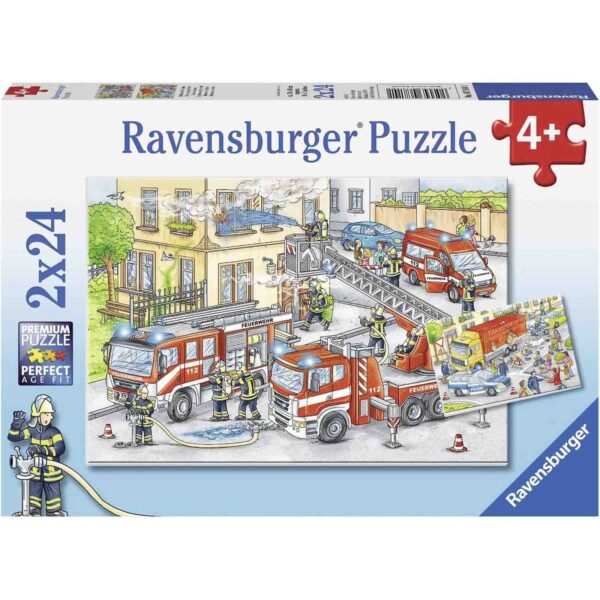Puzzle Eroi In Actiune, 2X24 Piese - RVSPC07814