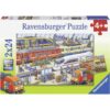 Puzzle Statie De Tren, 2X24 Piese - RVSPC09191