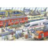 Puzzle Statie De Tren, 2X24 Piese - RVSPC09191