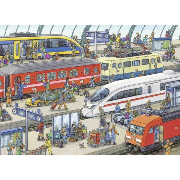 Puzzle Statie De Tren, 60 Piese - RVSPC09610