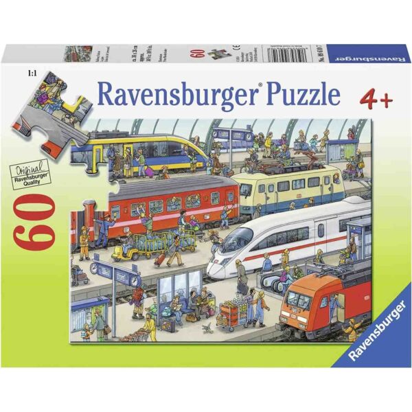 Puzzle Statie De Tren, 60 Piese - RVSPC09610