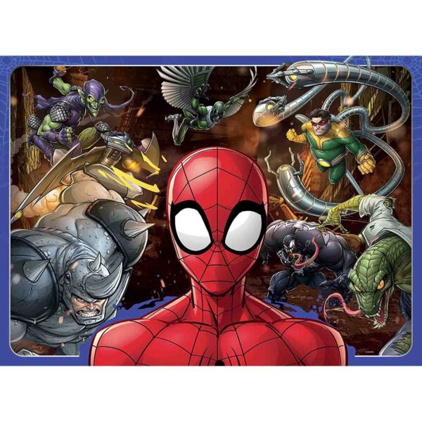 Puzzle Spiderman Si Personaje, 100 Piese - RVSPC10728