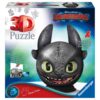 Puzzle 3D Dragons III_Toothless, 72 Piese - RVS3D11145