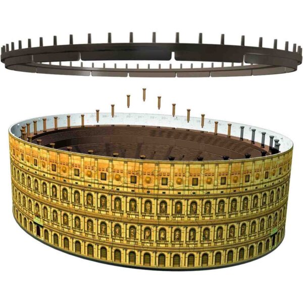 Puzzle 3D Led Colosseum, 216 Piese - RVS3D11148
