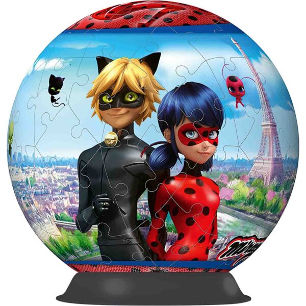 Puzzle 3D Miraculous, 72 Piese - RVS3D11167