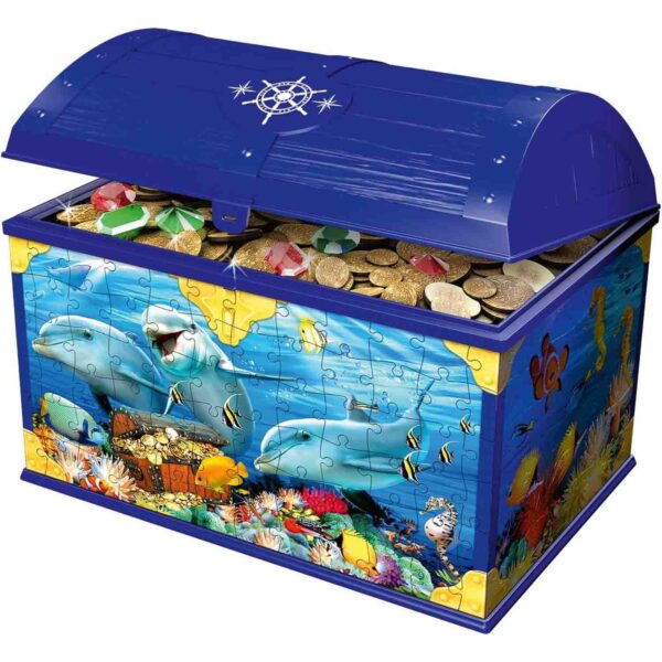 Puzzle 3D Cutie Comori Cu Animale, 216 Piese - RVS3D11174