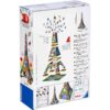 Puzzle 3D Turnul Eiffel Cu Inimioare, 216 Piese - RVS3D11183