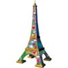 Puzzle 3D Turnul Eiffel Cu Inimioare, 216 Piese - RVS3D11183