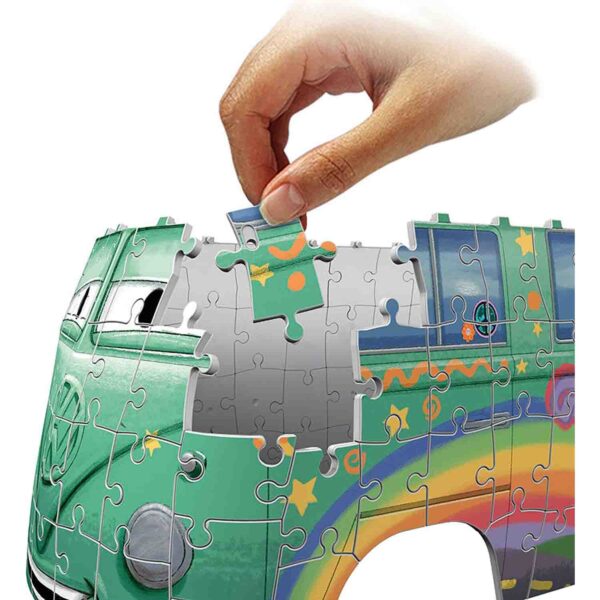 Puzzle 3D Volkswagen T1, 162 Piese - RVS3D11185