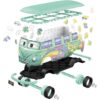 Puzzle 3D Volkswagen T1, 162 Piese - RVS3D11185