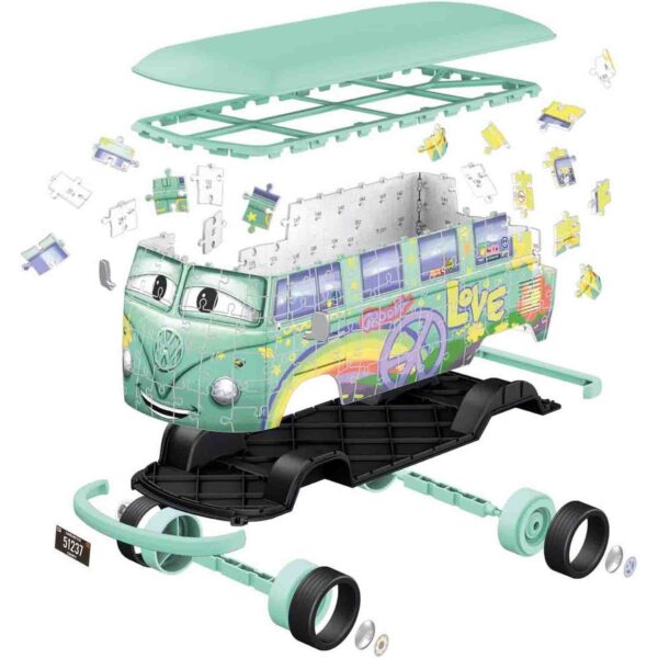 Puzzle 3D Volkswagen T1, 162 Piese - RVS3D11185