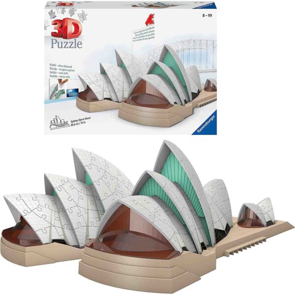Puzzle 3D Opera Sydney, 216 Piese - RVS3D11243