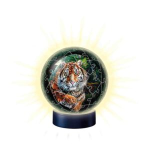Puzzle 3D Luminos Tigru, 72 Piese - RVS3D11248
