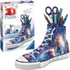 Puzzle 3D Suport Pixuri Sneaker Astronaut, 108 Piese - RVS3D11251