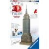 Puzzle 3D Mini Empire State Building, 54 Piese - RVS3D11271