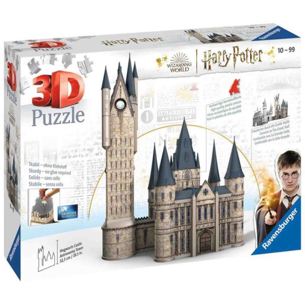 Puzzle 3D Harry Potter Turn Astronomie, 540 Piese - RVS3D11277