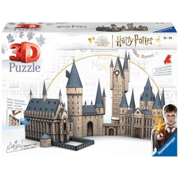 Puzzle 3D Castelul Harry Potter, 1080 Piese - RVS3D11497