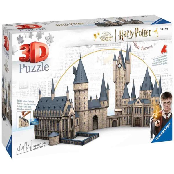 Puzzle 3D Castelul Harry Potter, 1080 Piese - RVS3D11497