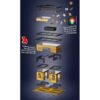 Puzzle 3D Led Arc De Triumf, 216 Piese - RVS3D12522