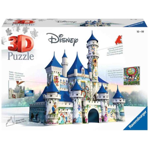 Puzzle 3D Castelul Disney, 216 Piese - RVS3D12587