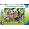 Puzzle Selfie Cu Animale, 300 Piese - RVSPC12893