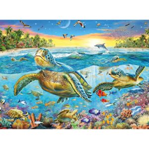 Puzzle Testoase, 100 Piese - RVSPC12942