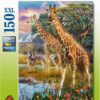 Puzzle Girafe In Africa, 150 Piese - RVSPC12943