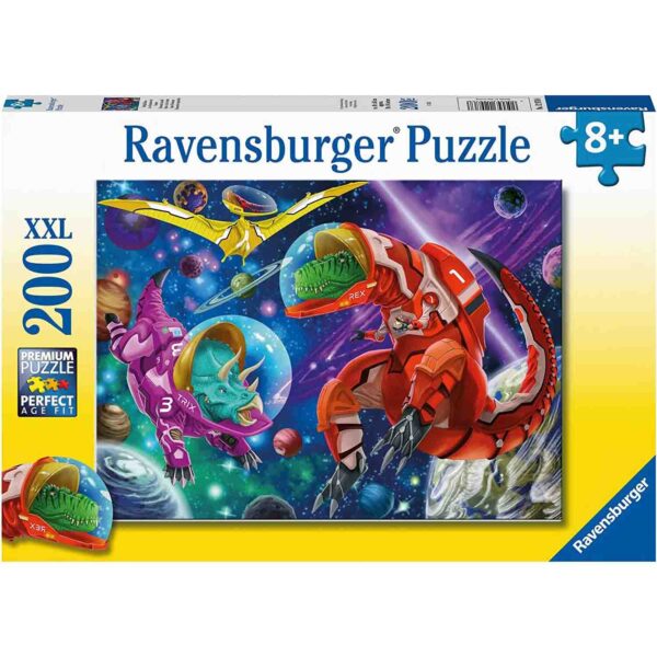 Puzzle Dinozauri In Spatiu, 200 Piese - RVSPC12976