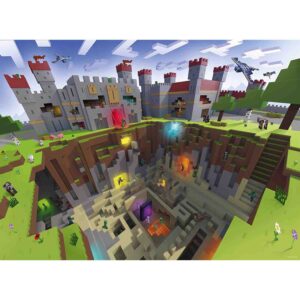 Puzzle Minecraft, 300 Piese - RVSPC13334